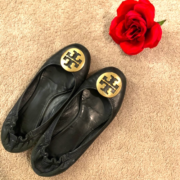 Tory Burch Reva flats - Black - Size 7 - Picture 1 of 6